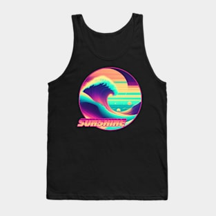 Sunshine syntwave Tank Top